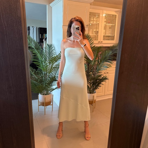 Mint Strapless Maxi Dress, Babaton, US XS - Picture 1 of 5